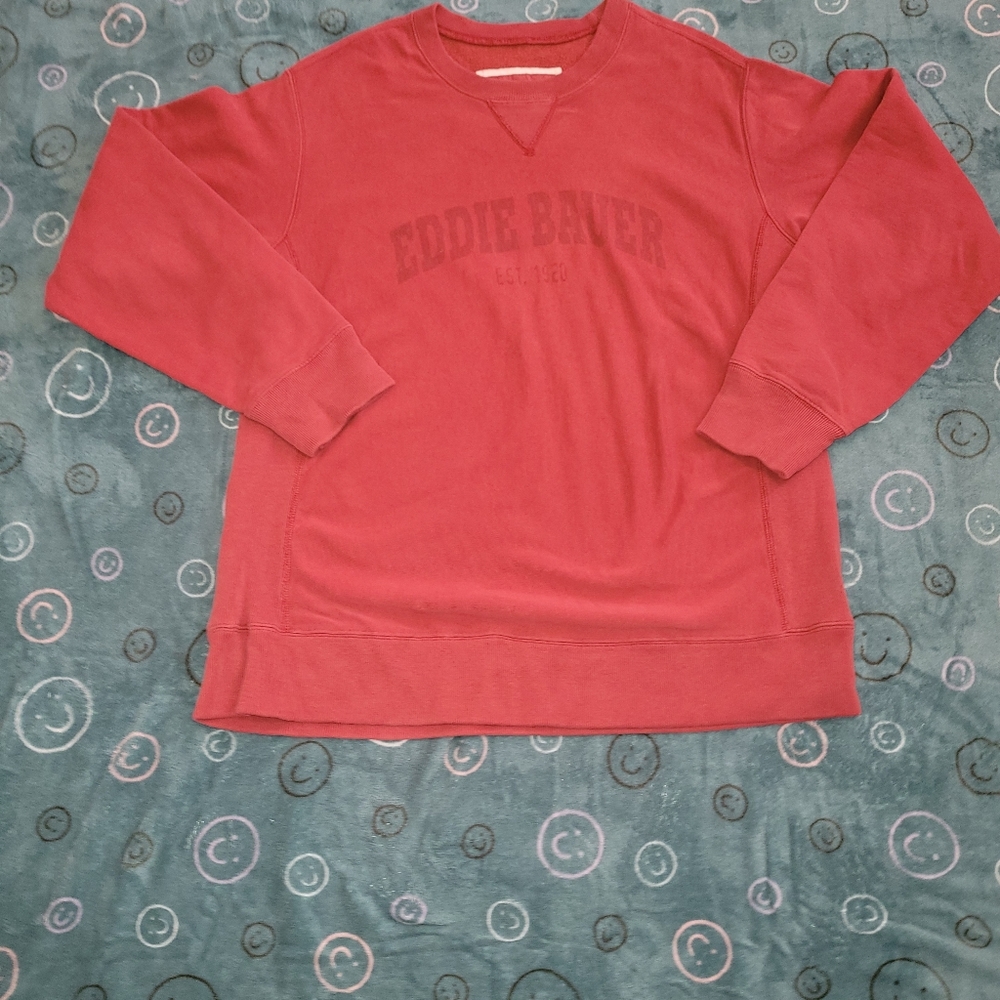 Eddie Bauer Vintage Sweater red men's size xl